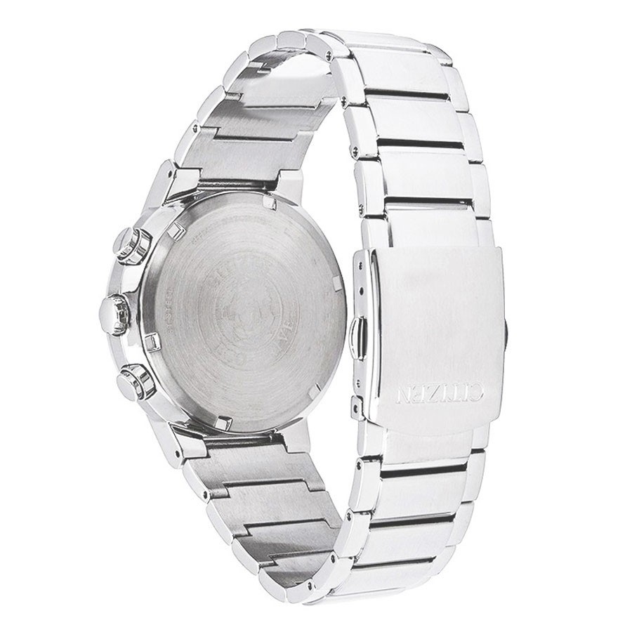Đồng Hồ Nam Citizen Dây Thép Không Gỉ AT2400-81E - Mặt Đen (Sapphire)