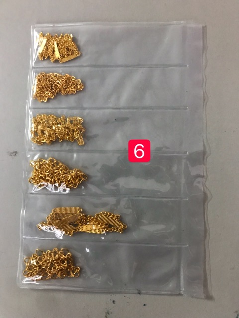 Phụ kiện dây xích gói trang trí móng tay nhiêu loại