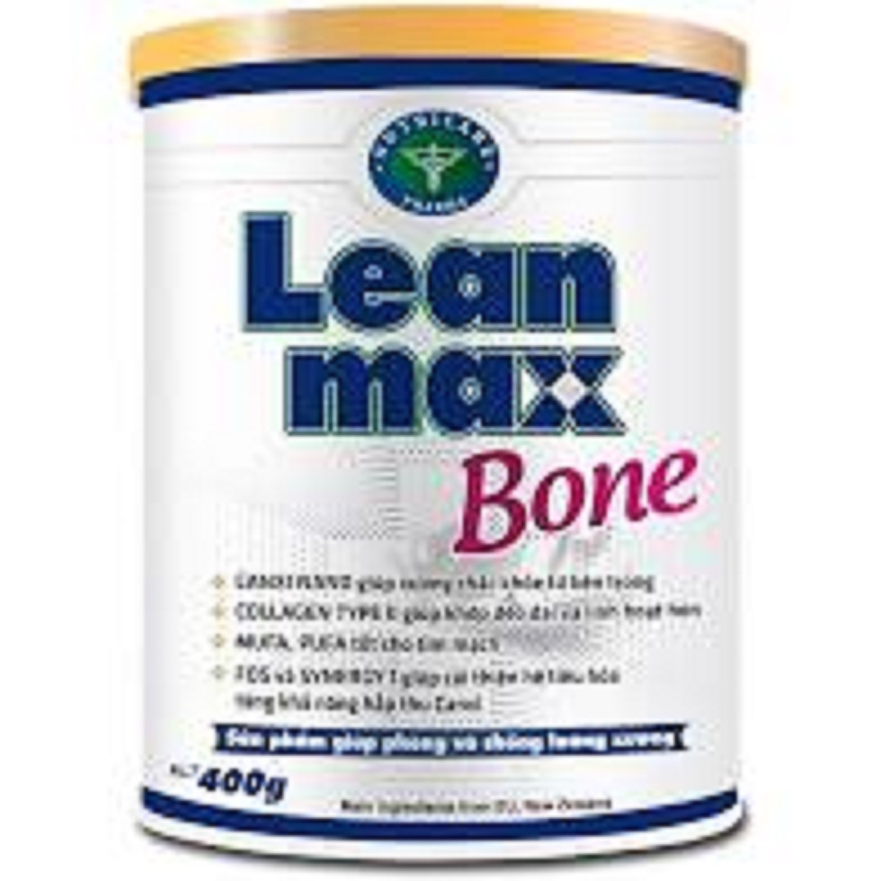 LEAN MAX BONE 400gr ( DINH DƯỠNG BỔ SUNG CHO NGƯỜI LOÃNG XƯƠNG)