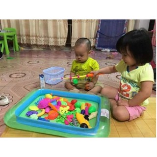 Bể phao câu cá cho trẻ em