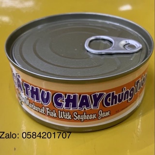 Cá thu chay chưng tương