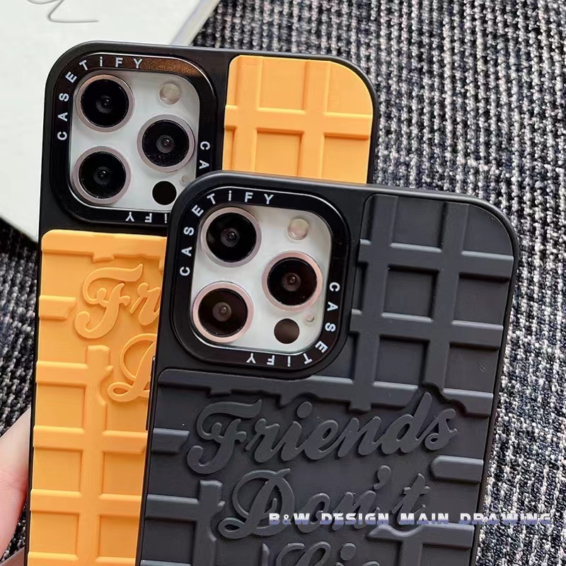 Ốp Điện Thoại Silicon Họa Tiết Bánh Waffle 3D Đơn Giản Chống Sốc Cho iPhone 13 12 11 Pro MAX XR X XS MAX 6 6s 7 8 Plus
