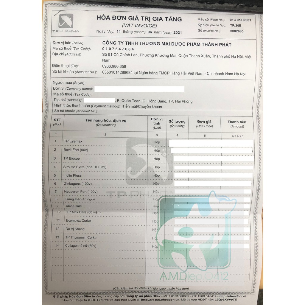 TP Thymomin Corke - Giúp tăng cường, nâng cao sức đề kháng