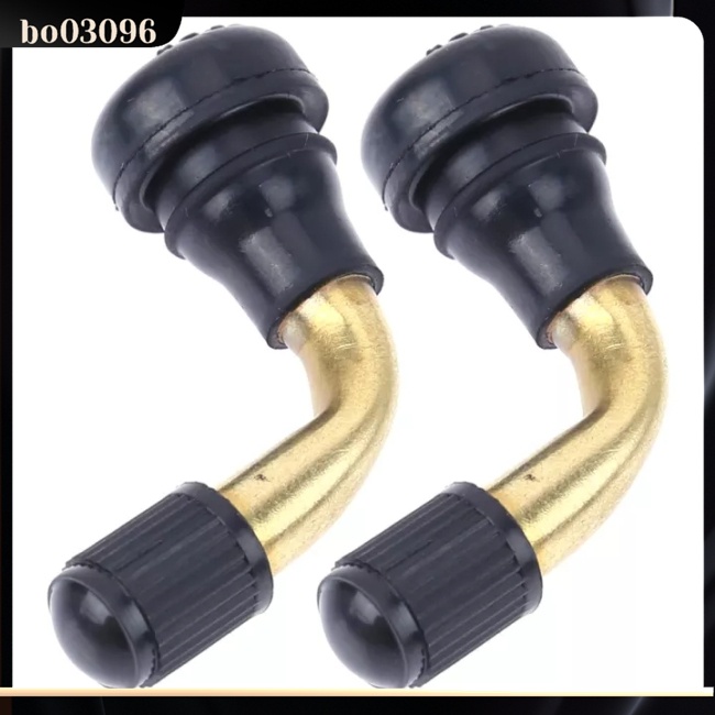 Bộ 2 Đầu Nối Dài Van Bơm Hơi Xe Máy 90 Độ