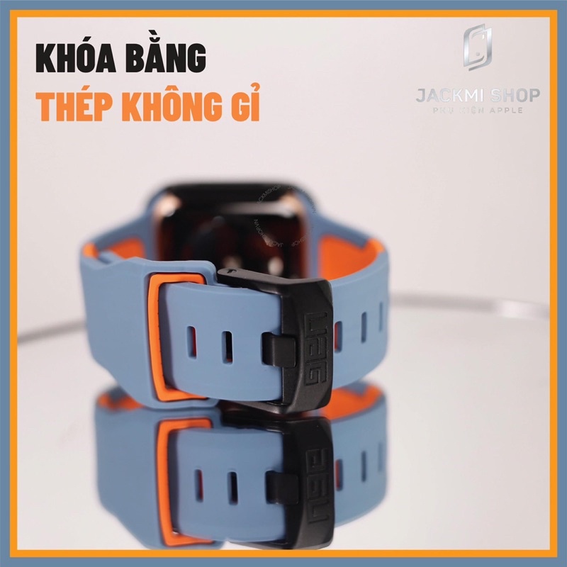 [HÀNG CHÍNH HÃNG] Dây SIlicone UAG Civilian cho Apple Watch series 7/6/5/4/3/2/1