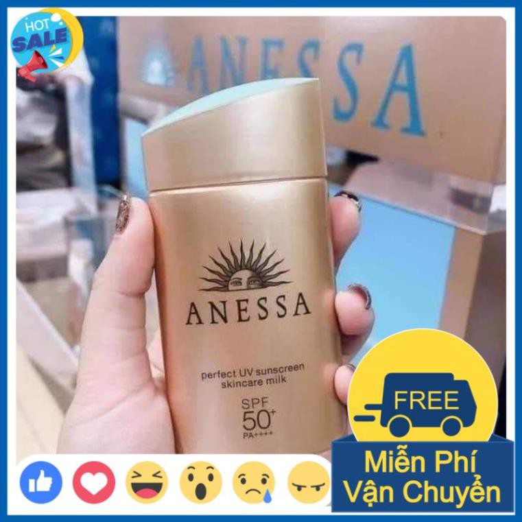 🎁𝐌𝐢𝐞̂̃𝐧 𝐏𝐡𝐢́ 𝐒𝐡𝐢𝐩🎁 Kem Chống Nắng Anessa UV Skincare Milk Bảo Vệ Hoàn Hảo