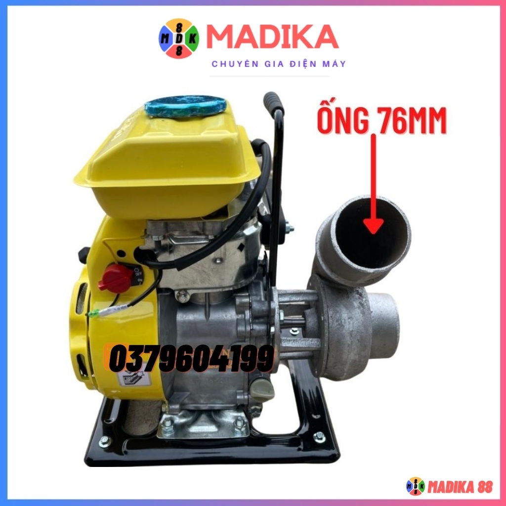 Bơm nước chạy xăng OSAKA - GX100-152F-Động cơ 4 thì tiết kiệm nhiên liệu