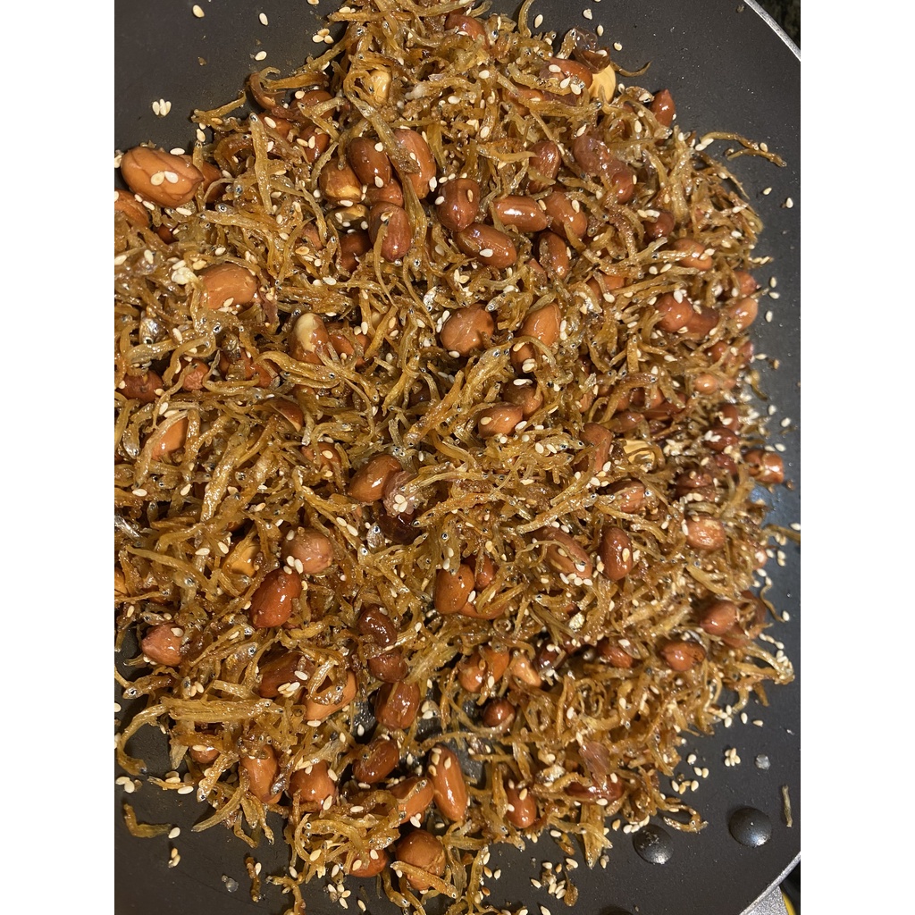 Cá Cơm Sữa Rim Lạc Vừng Trắng hộp 400g | BigBuy360 - bigbuy360.vn