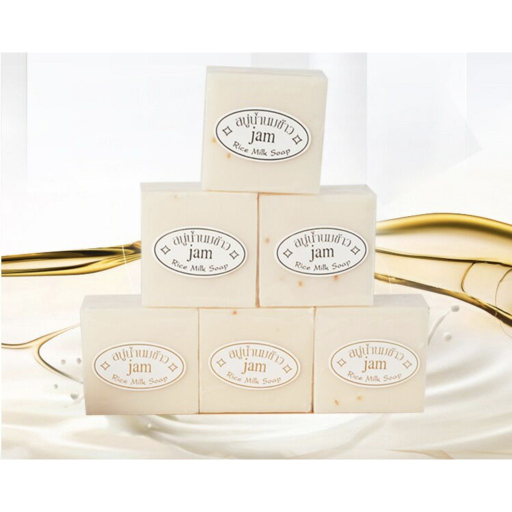 Xà Phòng Cám Gạo Thái Lan JAM Rice Milk Soap Trắng Da Sạch Mụn