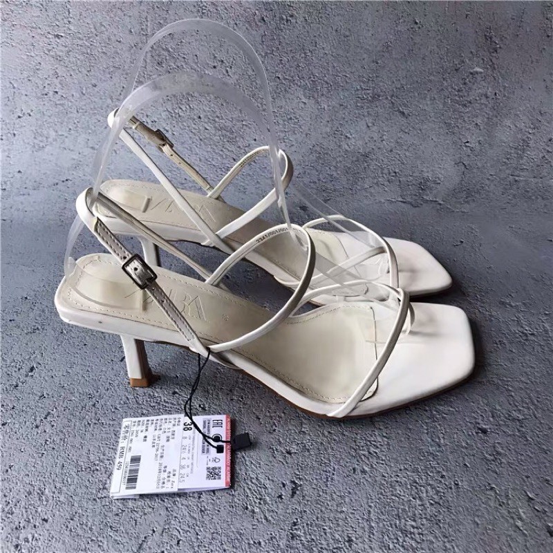 ORDER- Sandal zr dây mảnh trắng * ảnh thật🌺