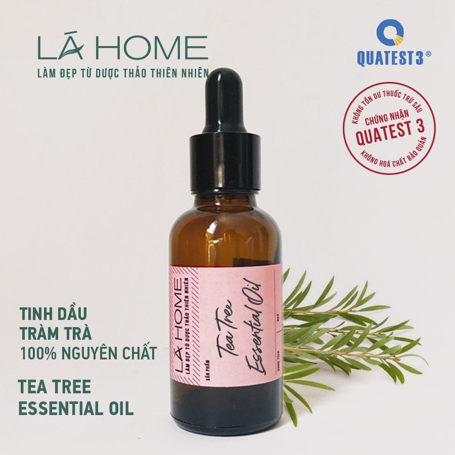 Tinh Dầu Tràm Trà trị mụn Nguyên chất 100% - Tea Tree Essential Oil