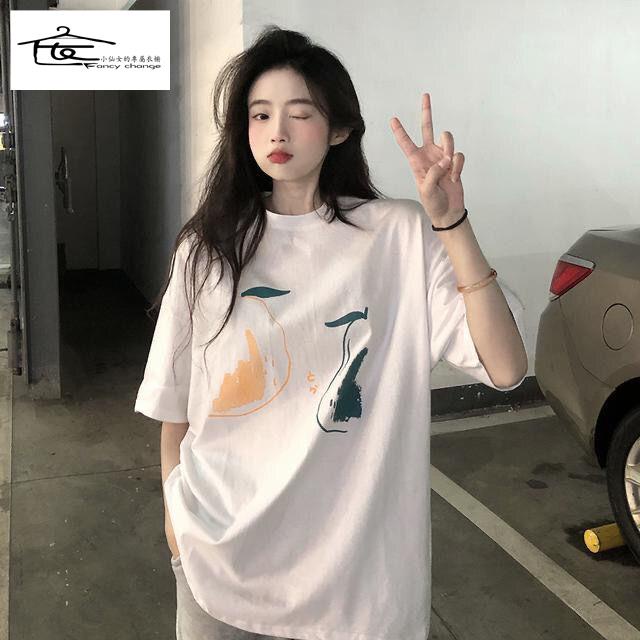 Áo Thun Tay Ngắn Cổ Tròn Màu Đen Phong Cách Nhật Bản Thời Trang Mùa Hè Cho Nữ