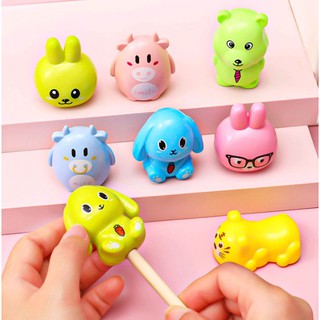 Gọt, xoáy, chuốt bút chì gấu thỏ cún chuột dễ thương