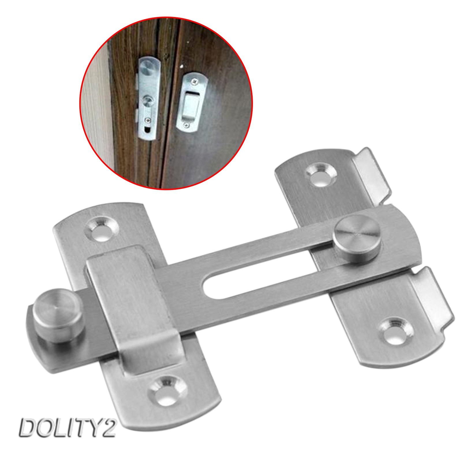 Stainless Steel Door Latch Latch Buckle For Home Bedroom Supplies Ornament S