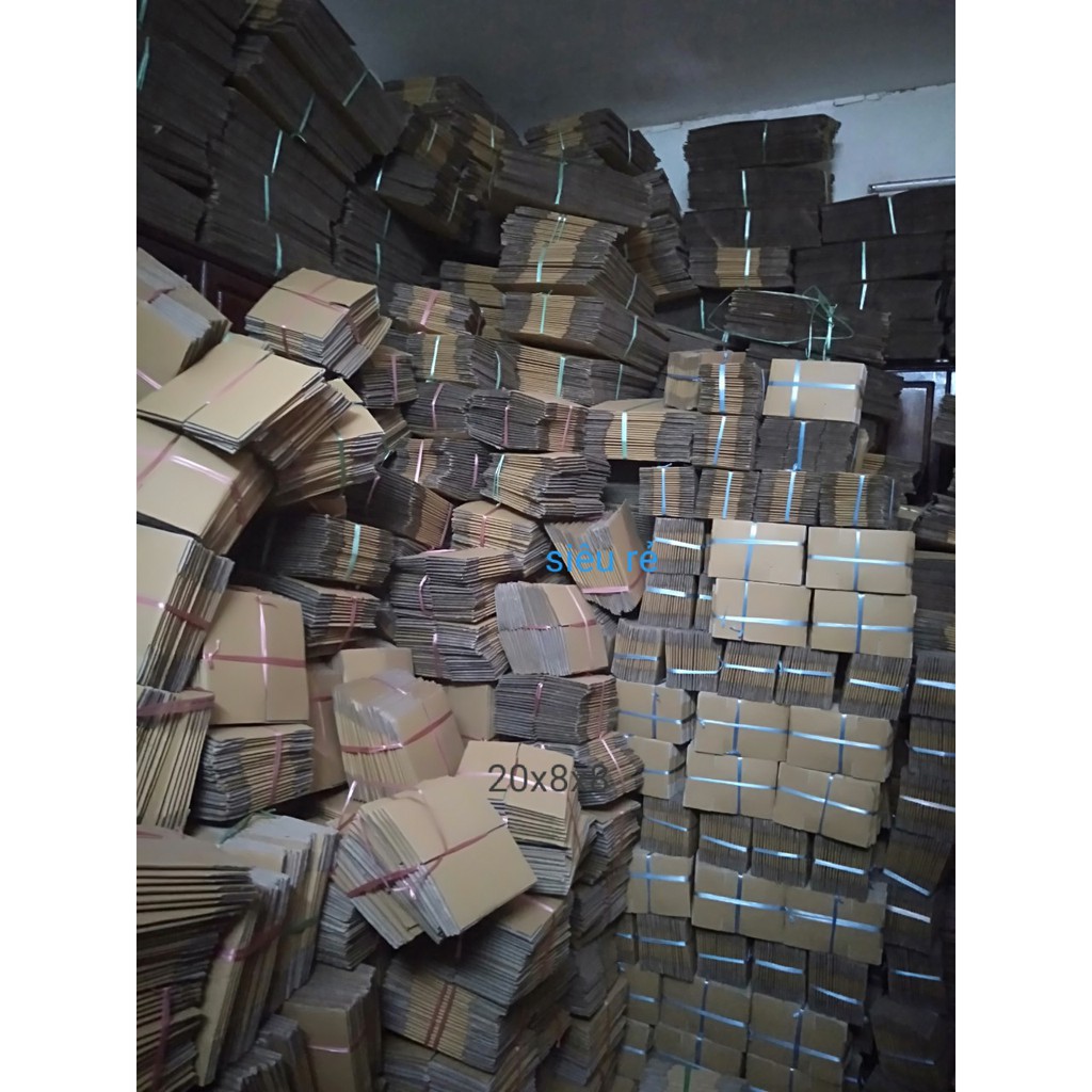 20X15X10 Bộ 100 Thùng Carton(1.7k/thùng)