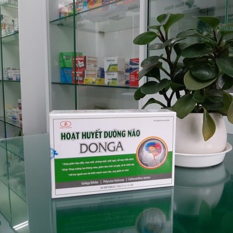 Hoạt Huyết Dưỡng Não DongA - Hỗ trợ bổ não, lưu thông máu (Hộp 6 vỉ x 5 viên)