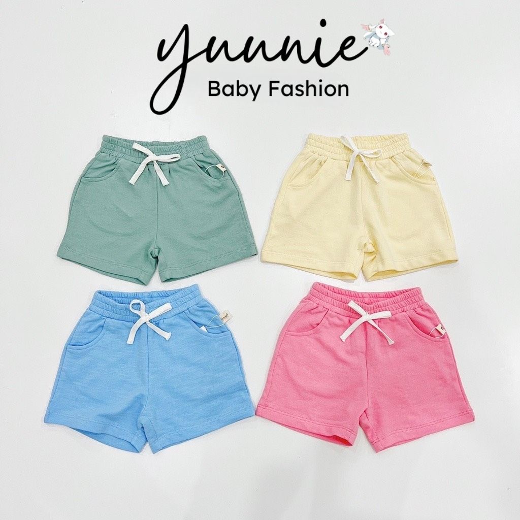 Quần short bé trai, bé gái, quần ngắn cotton năng động cho bé