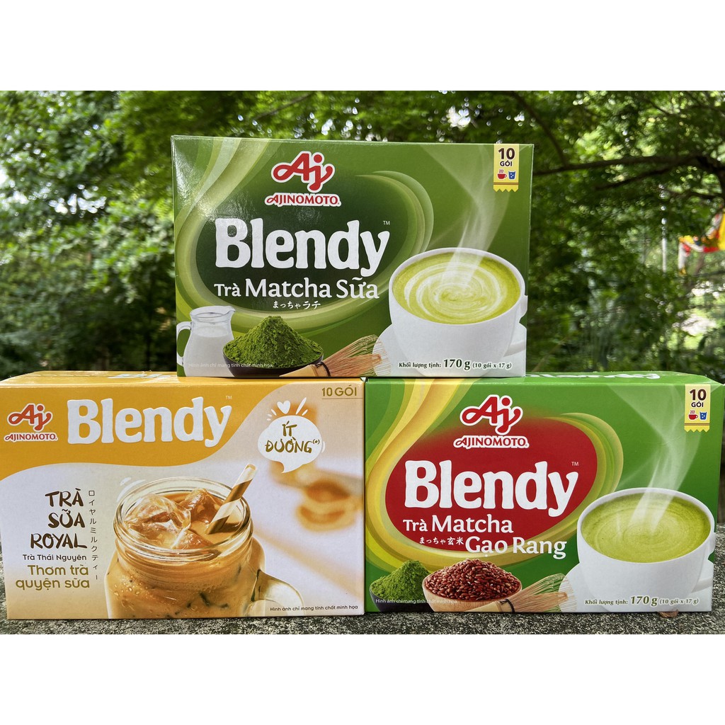 TRÀ SỮA Matcha BLENDY NHẬT AJINOMOTO 170G