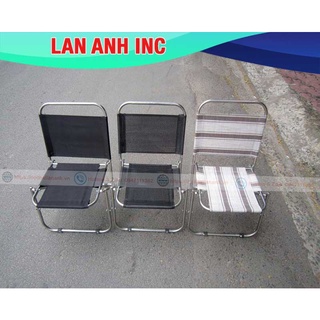 Ghế xếp inox lưng thấp giá rẻ