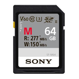Thẻ nhớ Sony 64GB SDXC UHS-II 277MB/s (SF-M64/T2) - Chính hãng