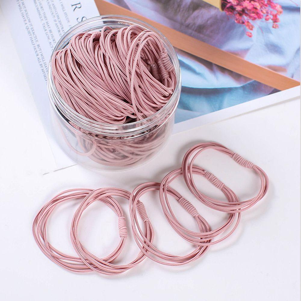 Dây Cột Tóc Đuôi Ngựa Phong Cách Hàn Quốc Đơn Giản Cho Nữ