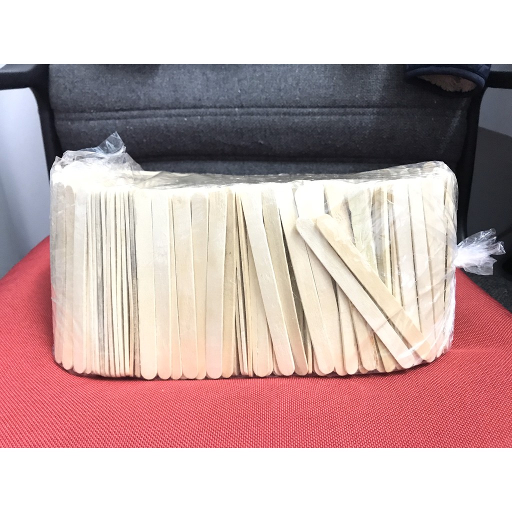 50 Que gỗ wax lông bikini, nách, mặt 11cm - que gỗ chuyên dùng để wax lông vùng kín và nách, mép, mặt | BigBuy360 - bigbuy360.vn