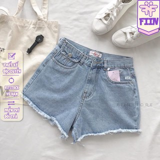 Quần short jeans 452 - Đủ 3 size S, M, L - FIINSFTORE