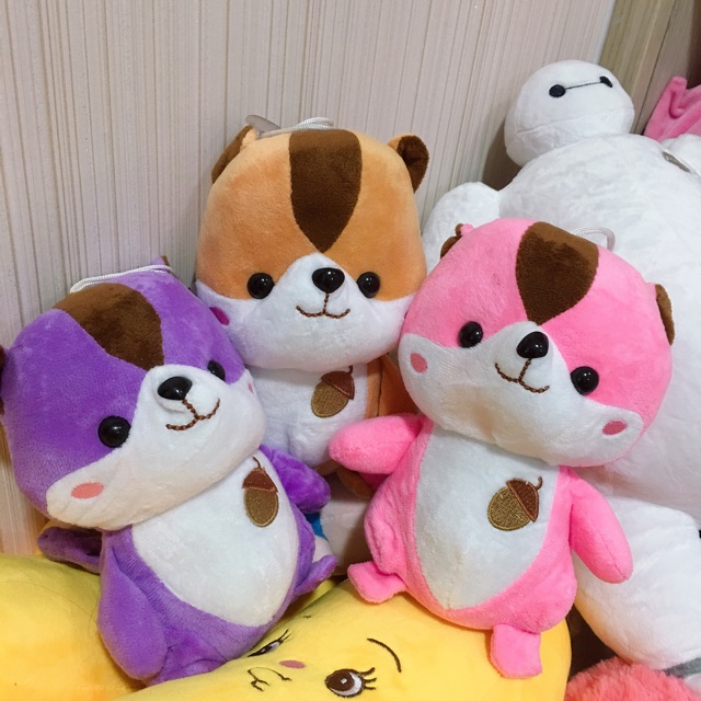 Gấu bông sóc con so cute 30cm
