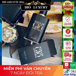 Nước hoa nam Acqua Di Gio 100ml đen trắng vàng - nước hoa nữ thơm lâu.