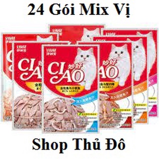 24 gói pate ciao 60g mix vị