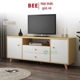 Kệ tivi phòng khách, kệ tivi gỗ để sàn phong cách Nordic chính hãng IGA - GP142