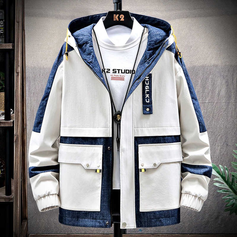 Áo Khoác Nhẹ Nam Thu Đông Phối Màu Giả Bò Có Túi Thanh Lịch Thời Trang Hàn Quốc ZENKODLMEN AO KHOAC NAM 9000052 | BigBuy360 - bigbuy360.vn