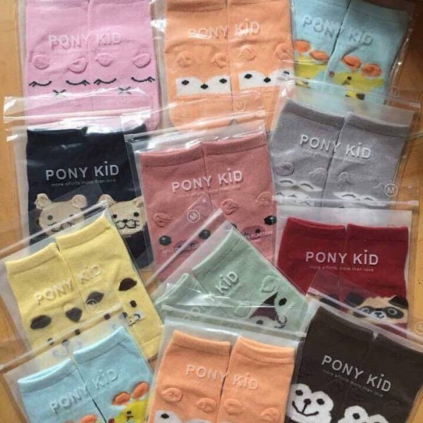 Set 5 đôi tất trẻ em Pony Kid