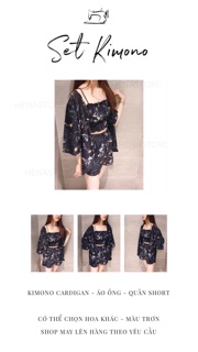 SET KIMONO Thiết Kế