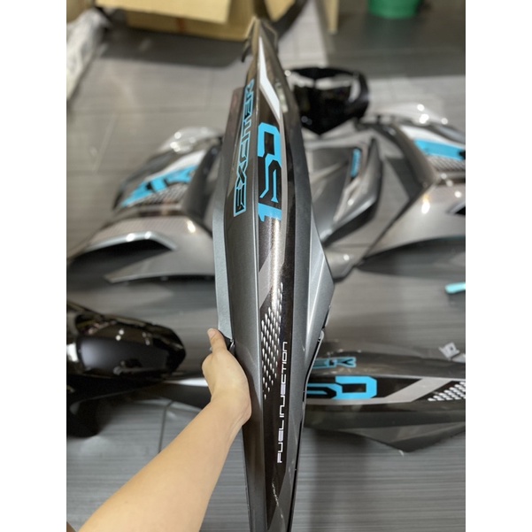 Áo Ex 150 xám xanh 2021