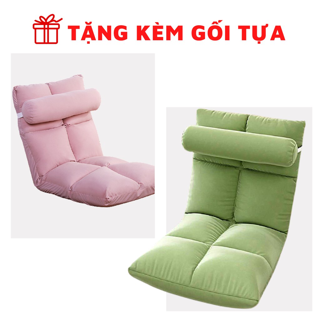 [GHẾ BỆT THOÁNG KHÍ CAO CẤP] Ghế lười Sang Trọng – Ghế bệt Tựa lưng Êm ái, Tatami 5 cấp độ-Khung thép chịu lực–Nhiều màu