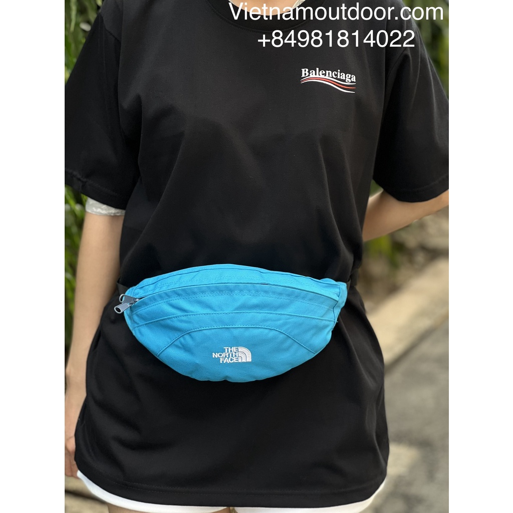 Túi Đeo Chéo 1 Quai Logo THE NORTH FACE - Túi Bao Tử Đeo Bụng Thời Trang [ HÀNG XUẤT DƯ ]