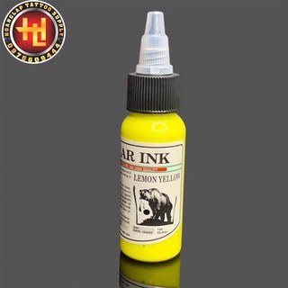 Mực xăm bear ink lemon yellow