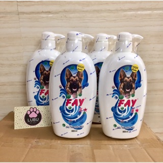 Sữa tắm trị ve rận, bọ chét, khử mùi, mượt lông (Fay 5 sao, 800ml)