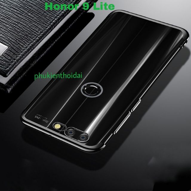 Huawei Honor 9 Lite _ Ốp lưng dẻo viền màu 3 đoạn cao cấp chống ố vàng ( bảo vệ camera)