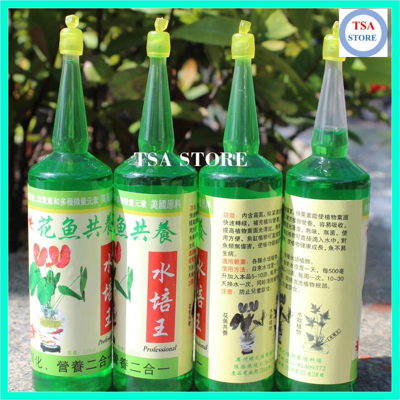 [Mã SR11JUNE5 giảm 20K đơn 50K] Dung dịch thủy canh cho cây trồng thủy sinh 38ml, 120ml