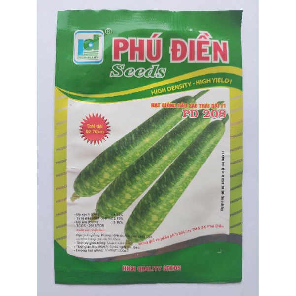 HẠT GIỐNG BẦU SAO TRÁI DÀI F1