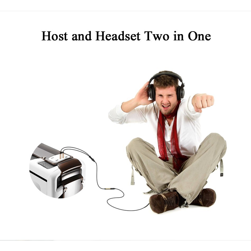 Cáp chia chữ Y chia âm thanh Aux lỗ cắm 3.5mm sang đầu cắm 3.5mm chất lượng cao