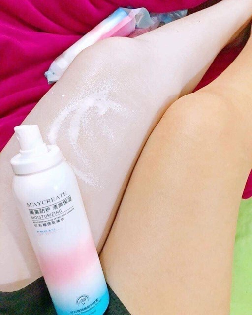 Xịt chống nắng MAYCREATE nội địa trung / kem chống nắng