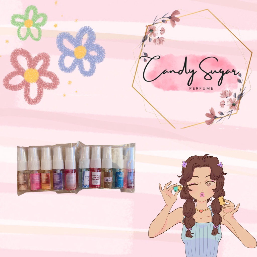 Victoria Secret Xịt Thơm Nước Hoa Toàn Thân Lưu Hương Mịn Da 10ml Ver 7