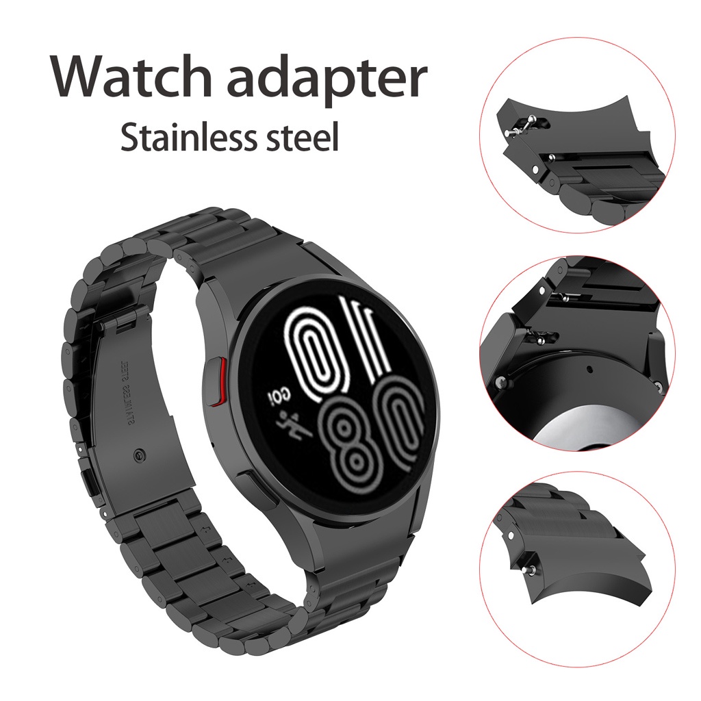 Set 2 đầu chuyển đổi gắn dây đeo đồng hồ thông minh thích hợp cho Samsung Galaxy Watch 4 40mm 44mm 42mm 46mm