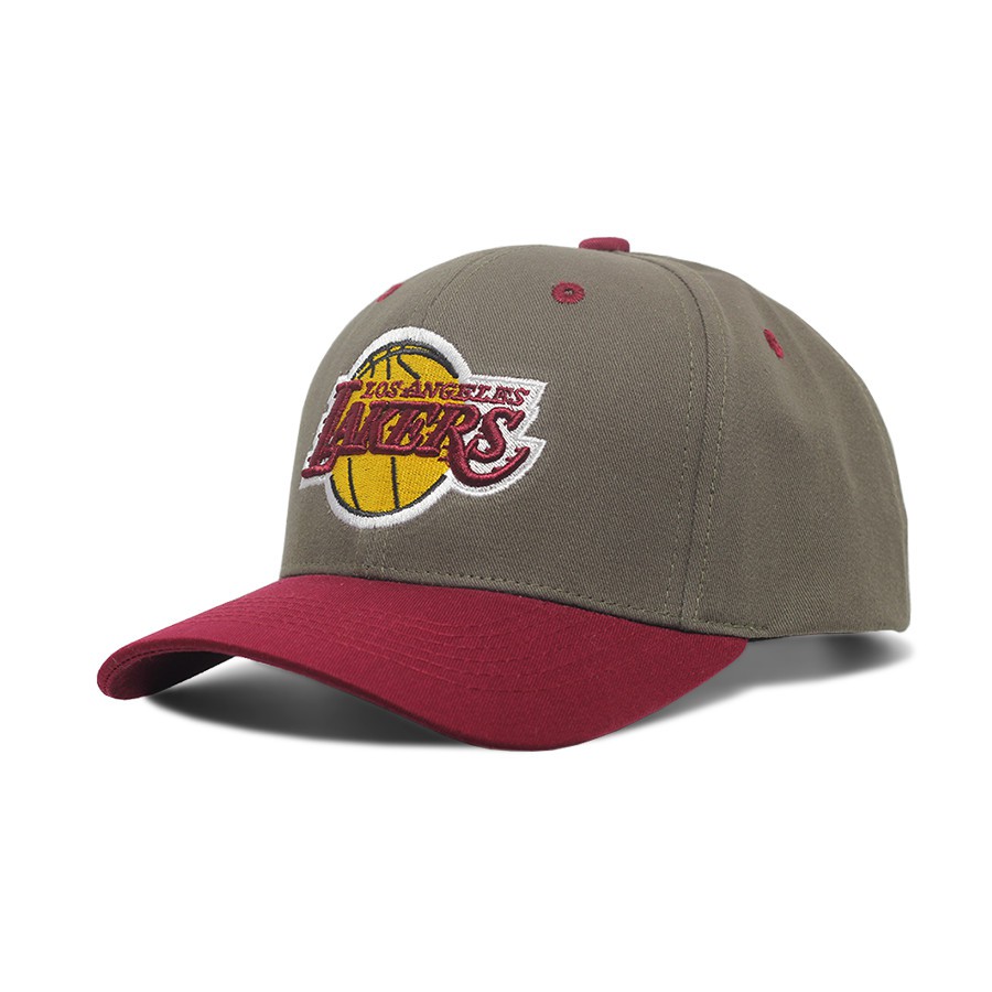 Nón Kết - Mũ Lưỡi Trai LAKERS cực chất dành cho cả nam và nữ,full hộp, Nón Kết thêu Logo.