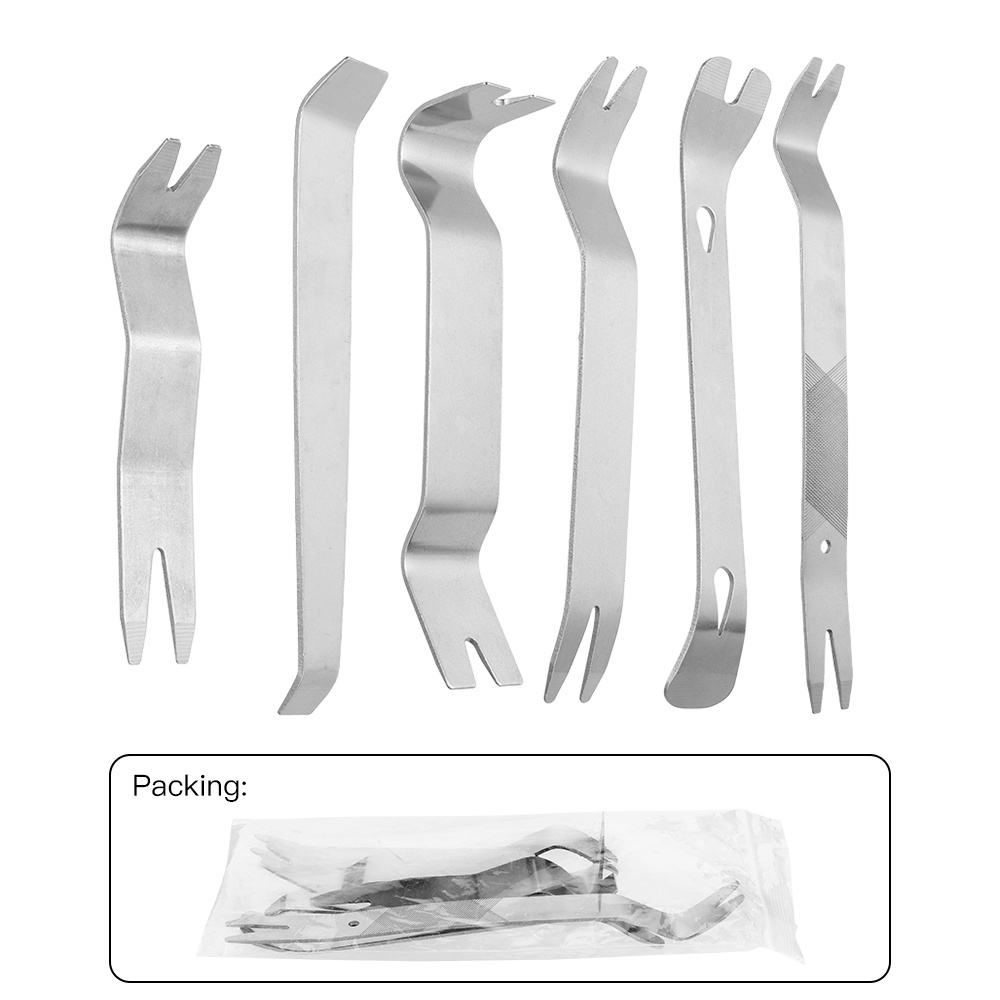 Bộ 6 công cụ hỗ trợ tháo gỡ đồ trang trí ô tô EKEZ chất lượng cao