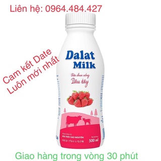 Sữa chua uống dâu tây Dalat milk 500ml ( Chỉ giao Tp hcm )