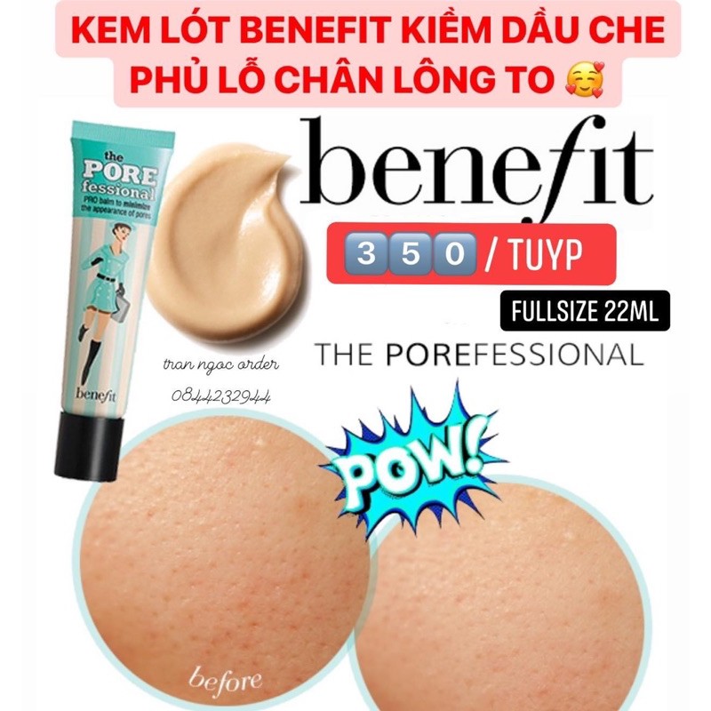 KEM LÓT CHE PHỦ LỖ CHÂN LÔNG BENEFIT PRIMER